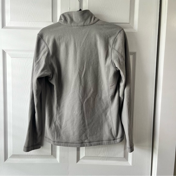 Patagonia 1/4 Zip Micro D Fleece Jacket Gray Womens Size small - Picture 4 of 4